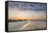 Sunrise at Fort Myers Beach, Florida, USA-Chuck Haney-Framed Stretched Canvas