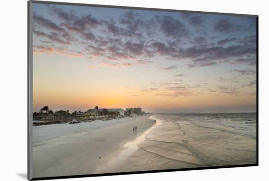 Sunrise at Fort Myers Beach, Florida, USA-Chuck Haney-Mounted Photographic Print