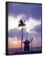 Sunrise at Ft Lauderdale Beach, Florida, USA-Walter Bibikow-Framed Photographic Print