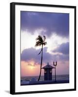 Sunrise at Ft Lauderdale Beach, Florida, USA-Walter Bibikow-Framed Photographic Print