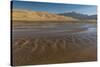 Sunrise at Great Sand Dunes and Medano Creek-Howie Garber-Stretched Canvas
