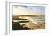 Sunrise at Gwithian Beach, Cornwall, England, United Kingdom-Mark Chivers-Framed Photographic Print