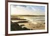 Sunrise at Gwithian Beach, Cornwall, England, United Kingdom-Mark Chivers-Framed Photographic Print