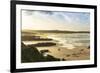 Sunrise at Gwithian Beach, Cornwall, England, United Kingdom-Mark Chivers-Framed Photographic Print