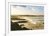 Sunrise at Gwithian Beach, Cornwall, England, United Kingdom-Mark Chivers-Framed Photographic Print