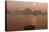 Sunrise at Halong Bay, UNESCO World Heritage Site, Vietnam, Indochina, Southeast Asia, Asia-Rolf Richardson-Stretched Canvas