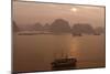 Sunrise at Halong Bay, UNESCO World Heritage Site, Vietnam, Indochina, Southeast Asia, Asia-Rolf Richardson-Mounted Photographic Print