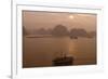 Sunrise at Halong Bay, UNESCO World Heritage Site, Vietnam, Indochina, Southeast Asia, Asia-Rolf Richardson-Framed Photographic Print