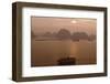 Sunrise at Halong Bay, UNESCO World Heritage Site, Vietnam, Indochina, Southeast Asia, Asia-Rolf Richardson-Framed Photographic Print