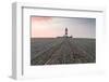 Sunrise at Happisburgh Lighthouse on a Frosty Morning, Happisburgh, Norfolk, England, U.K.-Bill Ward-Framed Photographic Print