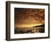 Sunrise at Honokohau Bay, Maui, Hawaii, USA-Charles Gurche-Framed Photographic Print