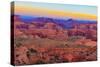 Sunrise at Hunts Mesa Panorama-aiisha-Stretched Canvas