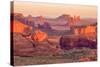 Sunrise at Hunts Mesa Viewpoint-aiisha-Stretched Canvas