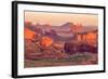 Sunrise at Hunts Mesa Viewpoint-aiisha-Framed Photographic Print