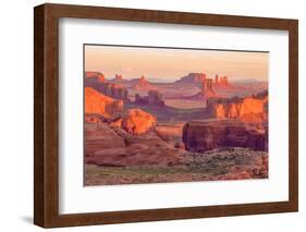 Sunrise at Hunts Mesa Viewpoint-aiisha-Framed Photographic Print