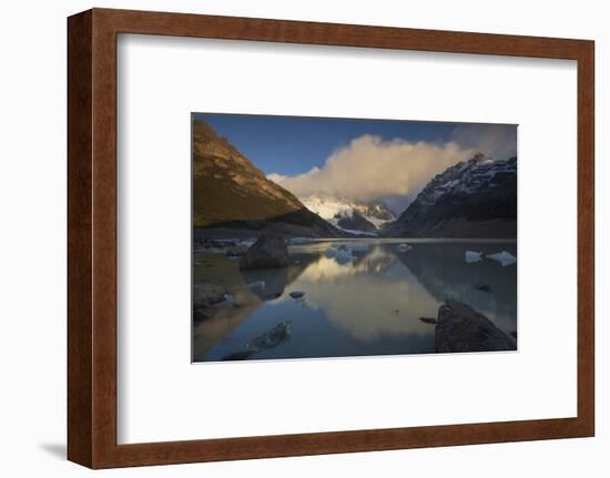 Sunrise at Laguna Torre, Los Glaciares National Park, Santa Cruz Province, Argentina-Ed Rhodes-Framed Photographic Print