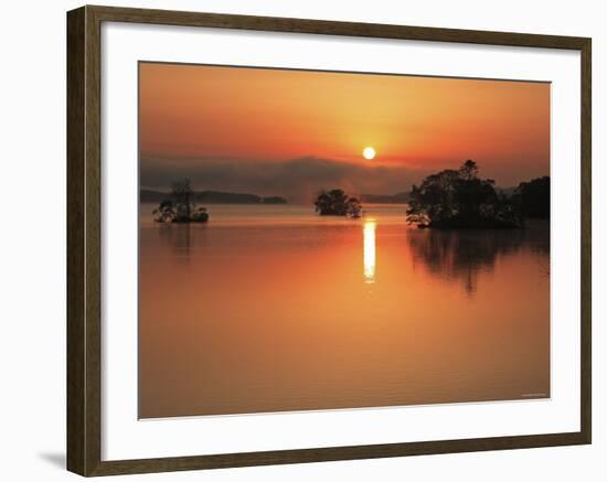 Sunrise at Lake Onuma-null-Framed Photographic Print