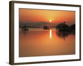 Sunrise at Lake Onuma-null-Framed Photographic Print