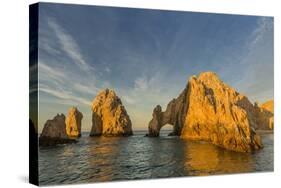 Sunrise at Land's End, Cabo San Lucas, Baja California Sur-Michael Nolan-Stretched Canvas