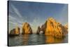 Sunrise at Land's End, Cabo San Lucas, Baja California Sur-Michael Nolan-Stretched Canvas