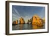 Sunrise at Land's End, Cabo San Lucas, Baja California Sur-Michael Nolan-Framed Photographic Print