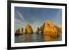 Sunrise at Land's End, Cabo San Lucas, Baja California Sur-Michael Nolan-Framed Photographic Print