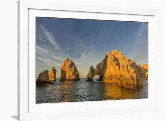 Sunrise at Land's End, Cabo San Lucas, Baja California Sur-Michael Nolan-Framed Photographic Print