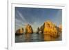 Sunrise at Land's End, Cabo San Lucas, Baja California Sur-Michael Nolan-Framed Photographic Print