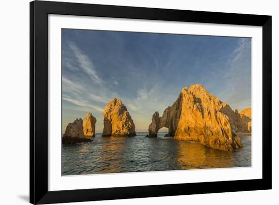 Sunrise at Land's End, Cabo San Lucas, Baja California Sur-Michael Nolan-Framed Photographic Print