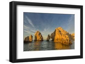 Sunrise at Land's End, Cabo San Lucas, Baja California Sur-Michael Nolan-Framed Premium Photographic Print