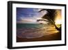 Sunrise at Lanikai Beach in Hawaii-tomasfoto-Framed Photographic Print