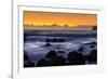 Sunrise at Laupahoehoe Beach Park, Hamakua Coast, Big Island, Hawaii-Stuart Westmorland-Framed Photographic Print