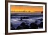 Sunrise at Laupahoehoe Beach Park, Hamakua Coast, Big Island, Hawaii-Stuart Westmorland-Framed Photographic Print