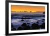 Sunrise at Laupahoehoe Beach Park, Hamakua Coast, Big Island, Hawaii-Stuart Westmorland-Framed Photographic Print