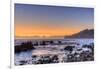 Sunrise at Laupahoehoe Beach Park, Hamakua Coast, Big Island, Hawaii-Stuart Westmorland-Framed Photographic Print