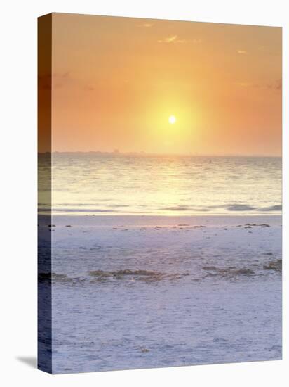 Sunrise at Lighthouse Beach, Sanibel, Florida, USA-Rob Tilley-Stretched Canvas