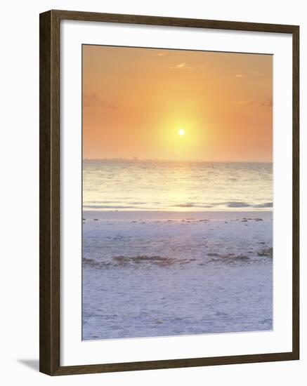 Sunrise at Lighthouse Beach, Sanibel, Florida, USA-Rob Tilley-Framed Photographic Print