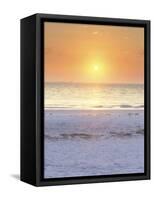 Sunrise at Lighthouse Beach, Sanibel, Florida, USA-Rob Tilley-Framed Stretched Canvas