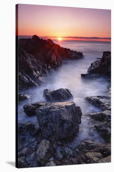 Sunrise at Marginal Way-Michael Blanchette Photography-Stretched Canvas