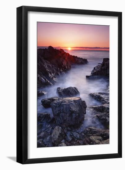 Sunrise at Marginal Way-Michael Blanchette Photography-Framed Photographic Print