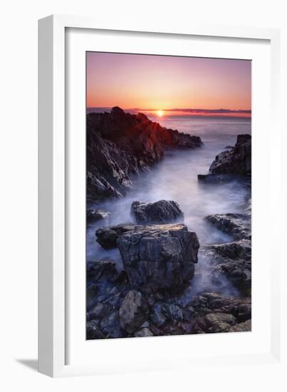 Sunrise at Marginal Way-Michael Blanchette Photography-Framed Photographic Print