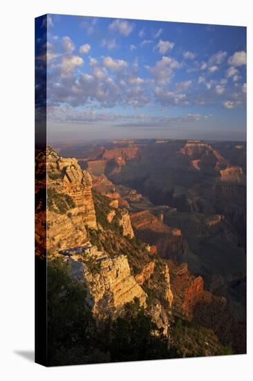 Sunrise at Mather Point, South Rim, Grand Canyon Nat'l Park, UNESCO Site, Arizona, USA-Peter Barritt-Stretched Canvas