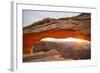 Sunrise at Mesa Arch, Canyonlands National Park, Utah-Matt Jones-Framed Photographic Print