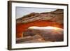 Sunrise at Mesa Arch, Canyonlands National Park, Utah-Matt Jones-Framed Photographic Print