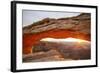 Sunrise at Mesa Arch, Canyonlands National Park, Utah-Matt Jones-Framed Photographic Print