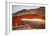 Sunrise at Mesa Arch, Canyonlands National Park, Utah-Matt Jones-Framed Photographic Print