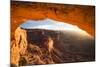 Sunrise at Mesa Arch, Canyonlands National Park, Utah-Matt Jones-Mounted Photographic Print