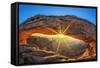 Sunrise at Mesa Arch-prochasson-Framed Stretched Canvas