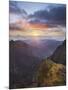 Sunrise at Miradouro Ninho Da Manta, Arieiro, Madeira, Portugal-Rainer Mirau-Mounted Photographic Print