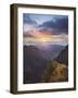 Sunrise at Miradouro Ninho Da Manta, Arieiro, Madeira, Portugal-Rainer Mirau-Framed Photographic Print